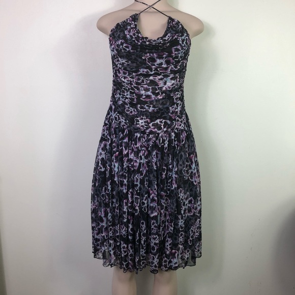 Diane von Furstenberg purple and black sundress - Picture 15 of 15